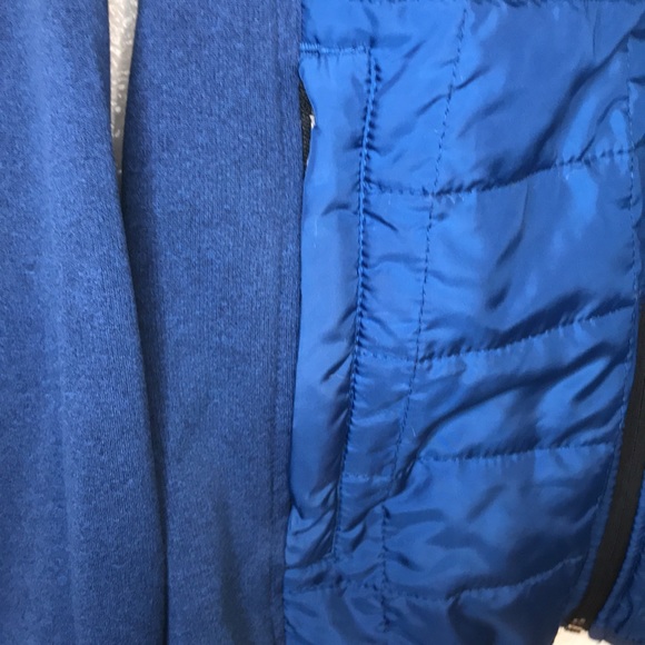 Men’s Orvis quilted jacket, full zip, blue, tag XXL... however more like a 1X !! - Picture 5 of 9